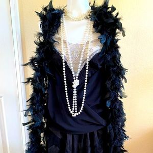 Listing expired 1920s great Gatsby flapper era dress and accessories!